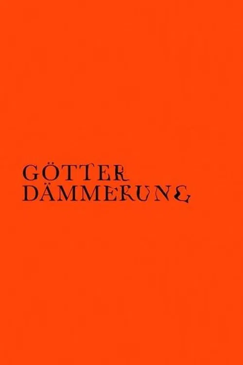 Götterdämmerung movie poster
