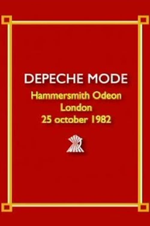 Depeche Mode: Live at Hammersmith Odeon movie poster