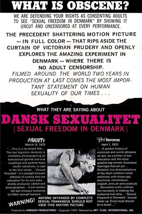 Sexual Freedom in Denmark movie poster