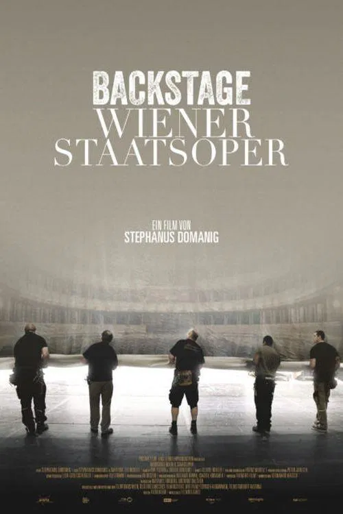 Backstage Vienna State Opera movie poster