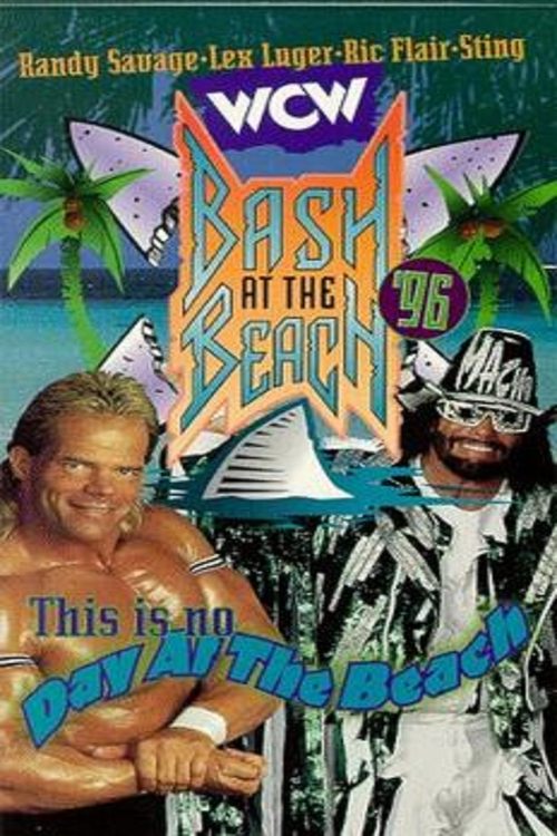 WCW Bash at the Beach 1996 movie poster