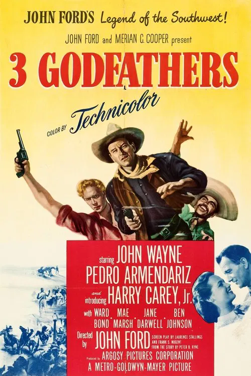 3 Godfathers movie poster