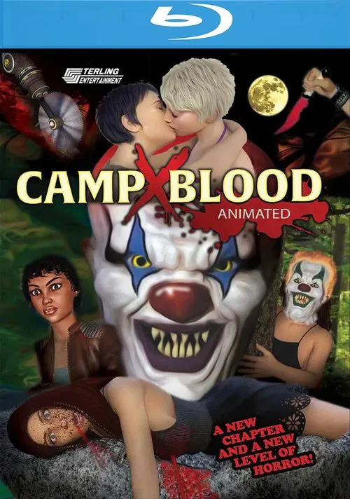 Camp Blood X: Animated movie poster
