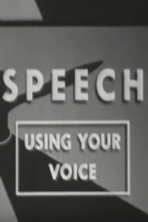 Speech: Using Your Voice movie poster