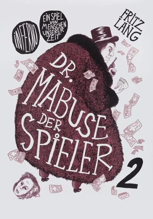 Poster do filme Dr. Mabuse, the Gambler: Part 2 – Inferno