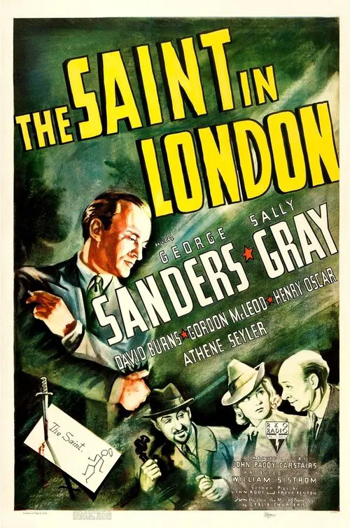 The Saint in London movie poster