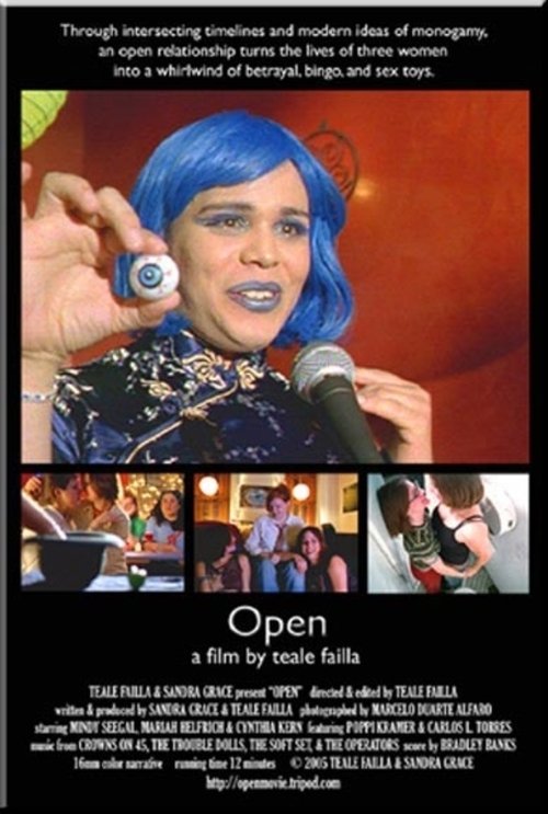 Open movie poster