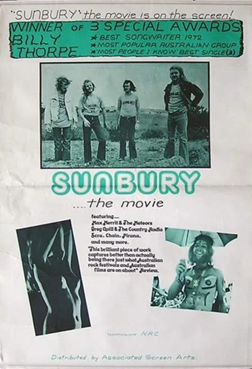 Sunbury '72 movie poster
