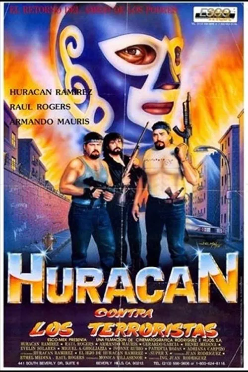 Huracán Ramírez contra los terroristas movie poster