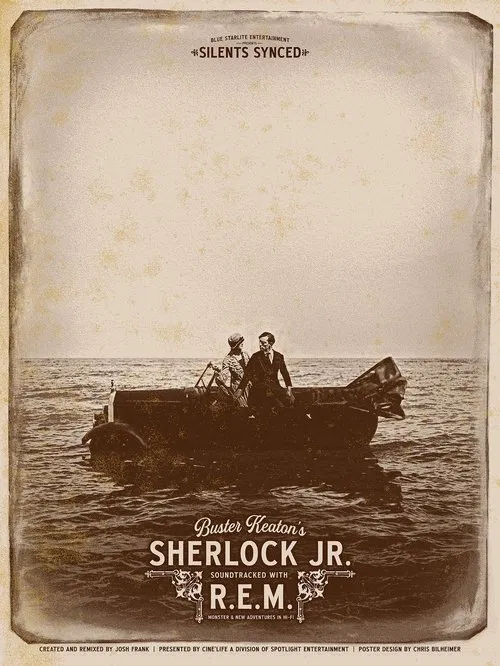 Poster do filme R.E.M x Buster Keaton's Sherlock Jr