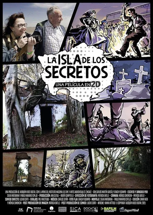 La isla de los secretos movie poster