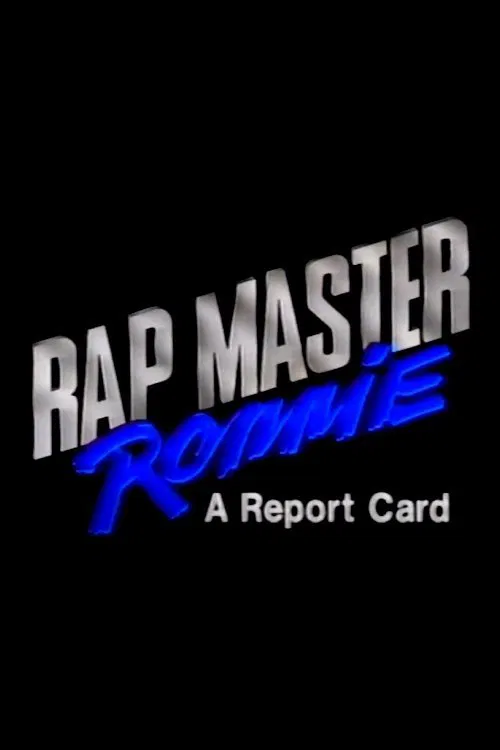 Poster do filme Rap Master Ronnie: A Report Card