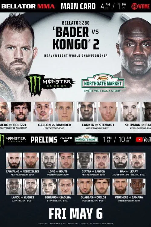 Bellator 280: Bader vs. Kongo 2 movie poster