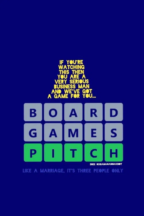 Poster do filme Board Games Pitch