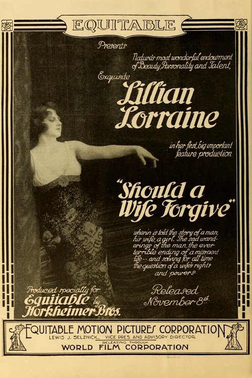 Should a Wife Forgive? movie poster