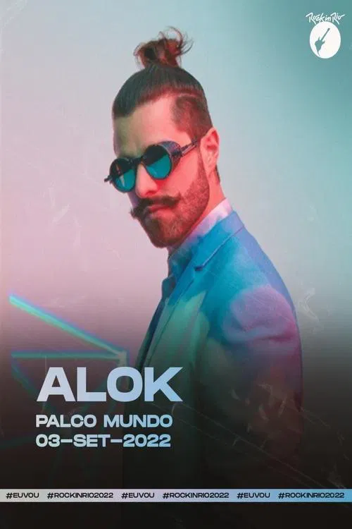 Poster do filme Rock in Rio - Alok 2022