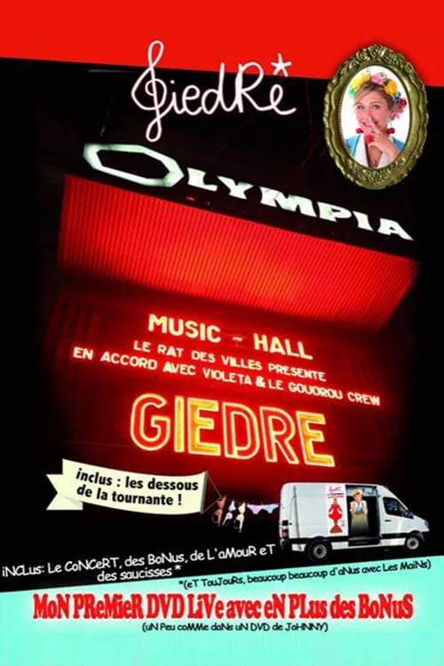 GiedRé - Mon Premier DVD Live movie poster