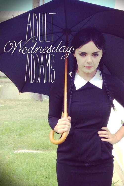 Adult Wednesday Addams tv show poster