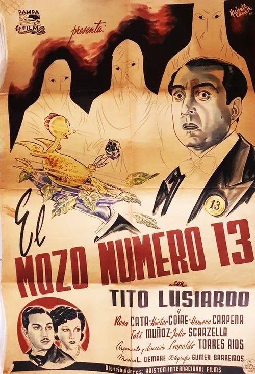 El mozo número 13 movie poster