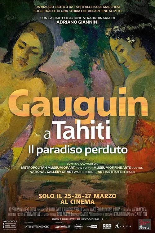 Poster do filme Gauguin a Tahiti - Il Paradiso Perduto