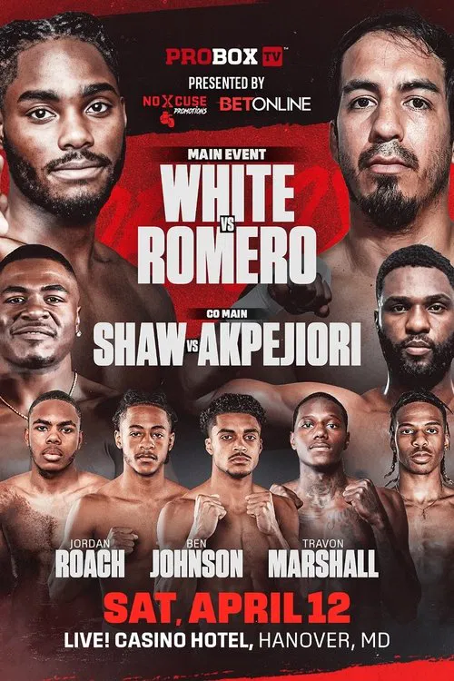 Jordan White vs. Jose Matias Romero movie poster
