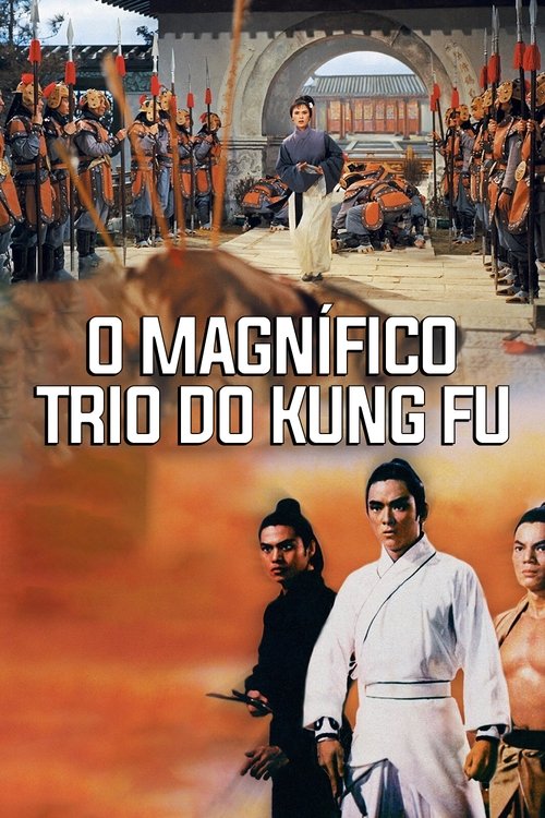 Poster do filme O Magnífico Trio do Kung Fu