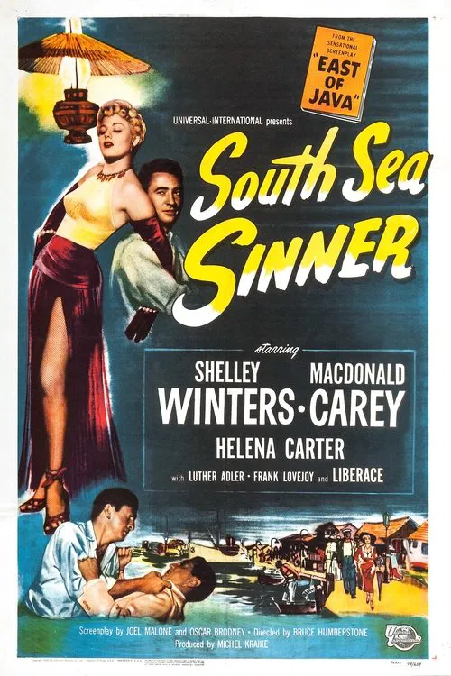 South Sea Sinner movie poster