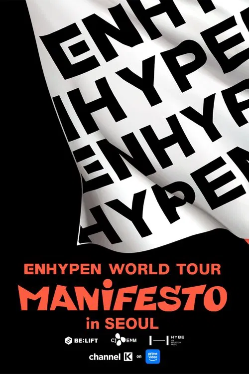 ENHYPEN MANIFESTO in SEOUL movie poster