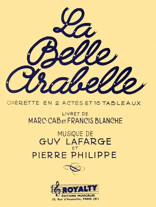 Poster do filme La Belle Arabelle