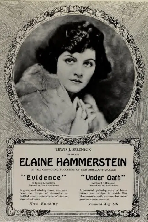 Evidence movie poster