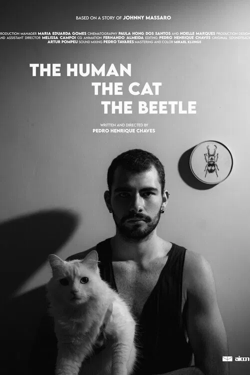 Poster do filme The Human, the Cat, the Beetle