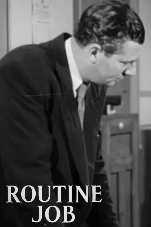 Routine Job: A Story of Scotland Yard movie poster