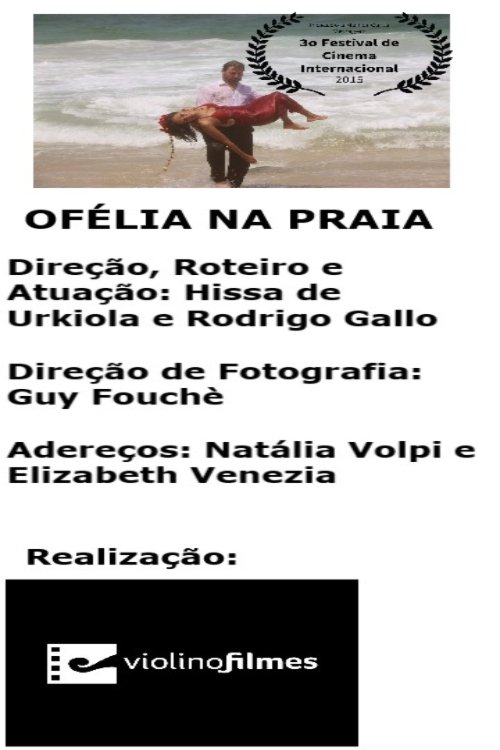 Ofélia na Praia movie poster