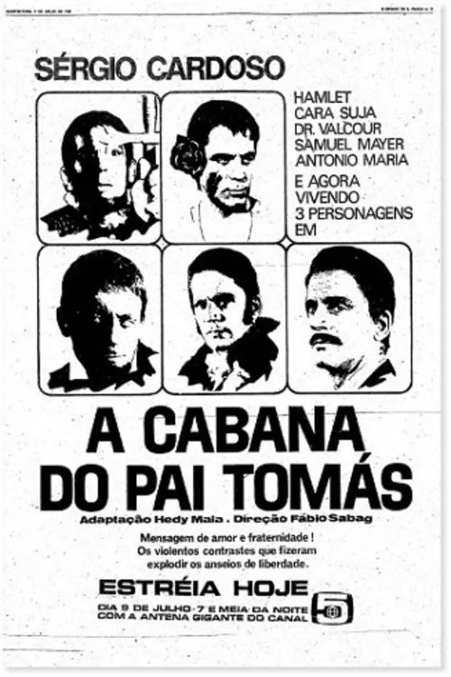 Poster da série A Cabana do Pai Tomás