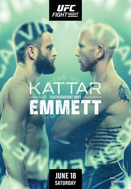 UFC on ESPN 37: Kattar vs. Emmett movie poster