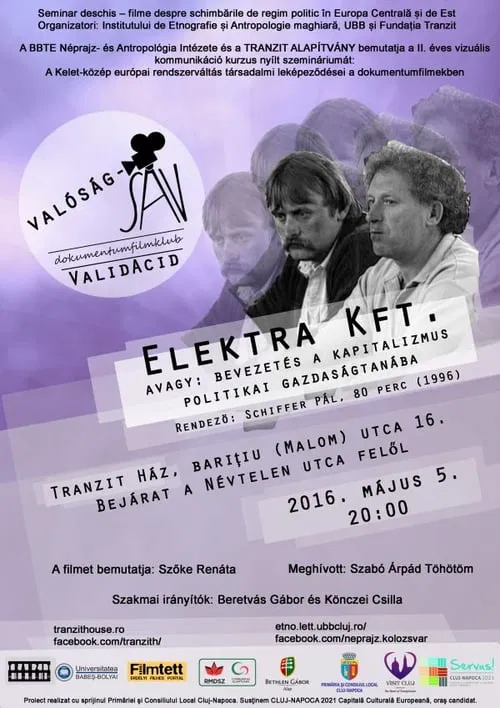 Elektra Kft. avagy: bevezetés a kapitalizmus politikai gazdaságtanába movie poster