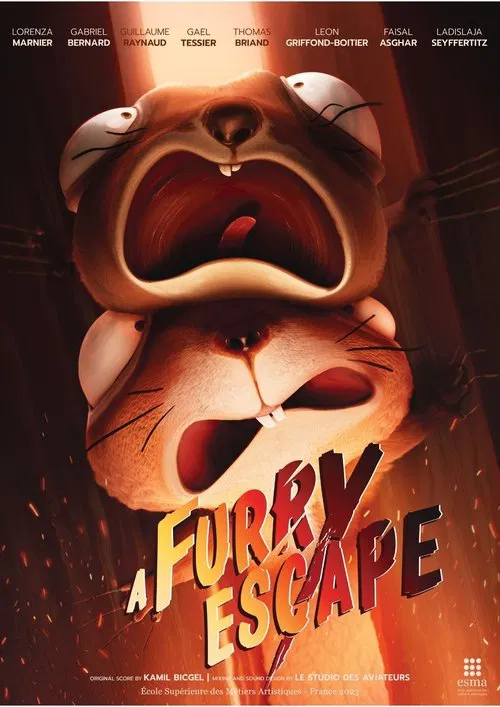 A furry Escape movie poster
