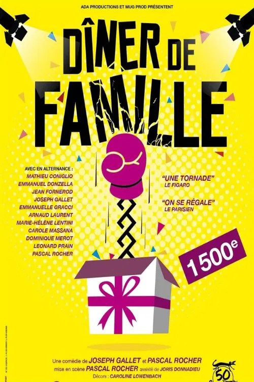 Dîner de famille movie poster