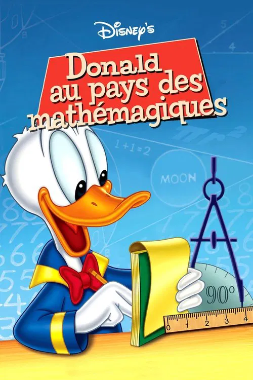 Poster do filme Donald no País da Matemágica
