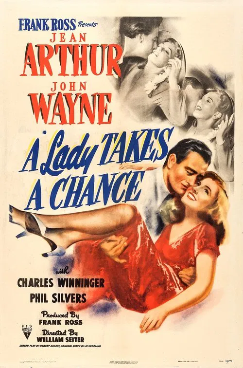 A Lady Takes a Chance movie poster