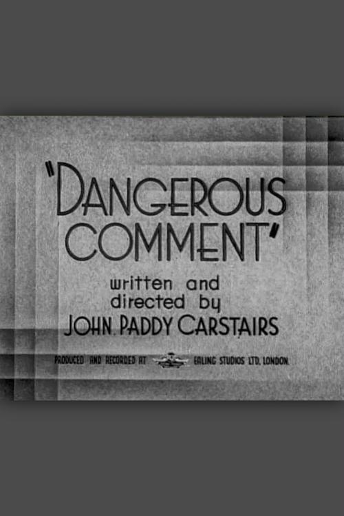 Dangerous Comment movie poster