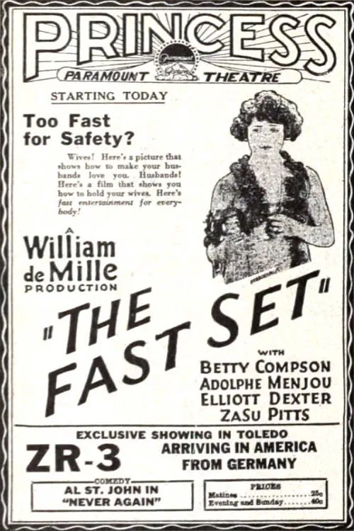 Poster do filme The Fast Set