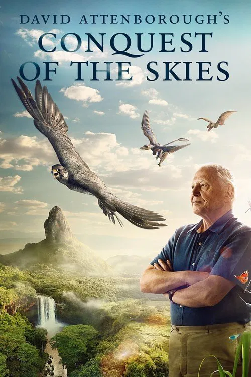 Poster da série David Attenborough's Conquest of the Skies