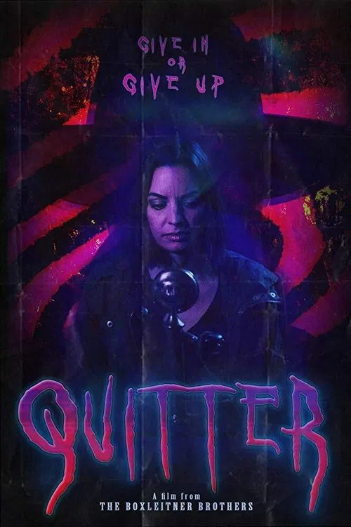 Quitter movie poster