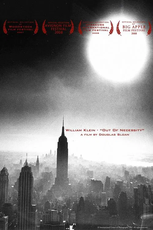 William Klein: Out of Necessity movie poster