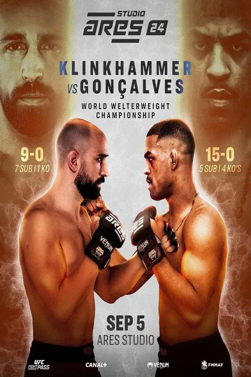 ARES 24 Studio: Klinkhammer vs. Goncalves movie poster