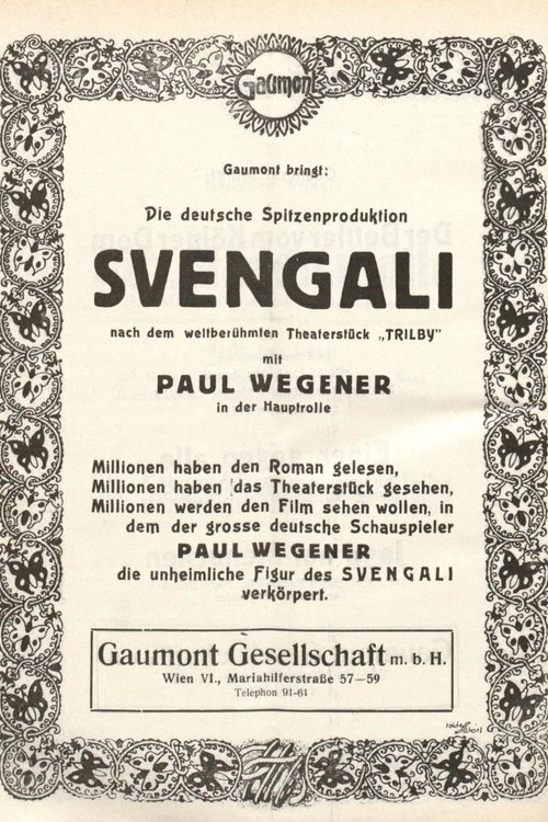 Svengali movie poster
