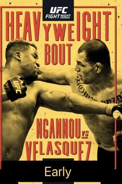 UFC on ESPN 1 Ngannou vs. Velasquez - Early Prelims movie poster
