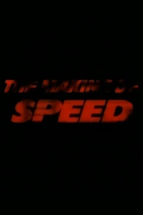 The Making of 'Speed' movie poster