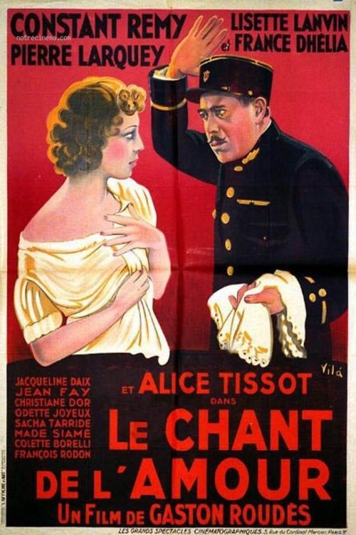 Le chant de l'amour movie poster